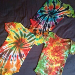 Homemade tie dye 18 months
